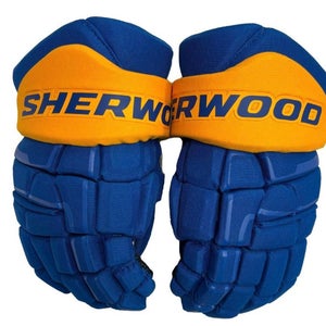 NEW Sherwood Code NHL Team Stock 14” Hockey Player Gloves (BUFFALO)
