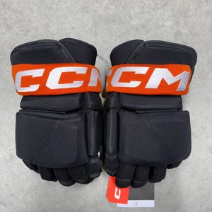 15” CCM Pro Custom HGP43PP Gloves Anaheim Ducks Pro Stock (New) NHL