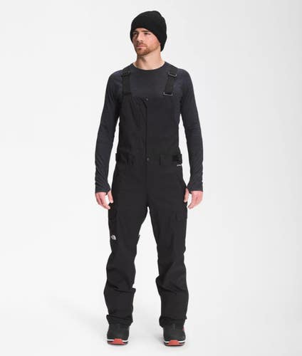 The North Face Freedom Bib Ski Snowboard Men's Size Small Tnf Black NWT