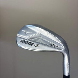 Mizuno S23 Satin Chrome LW 58 / 12D KBS Hi-Rev 2.0 Wedge Flex 35.25 MINT