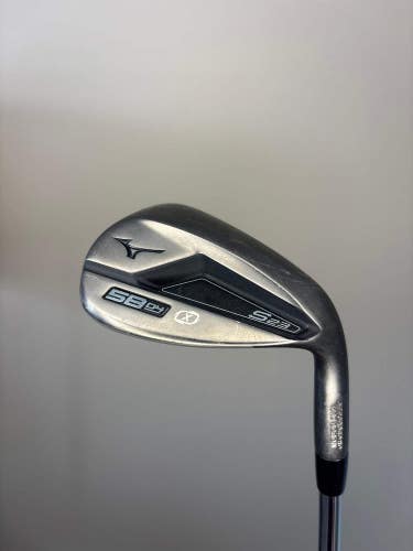Mizuno S23 Copper Cobalt LW 58 / 04X KBS Hi-Rev 2.0 Wedge Flex 35.25 MINT