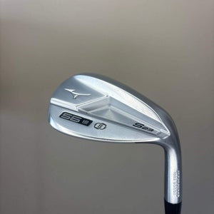 Mizuno S23 Satin Chrome SW 56 / 12S KBS Hi-Rev 2.0 Wedge Flex 35.25 NEW