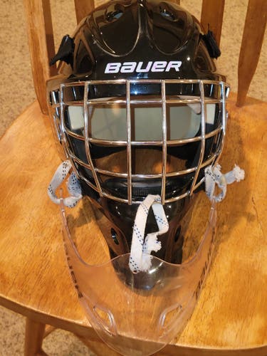 Junior Bauer NME3 Goalie Mask (Used)