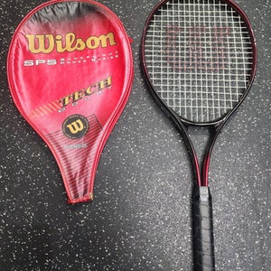 Used Wilson TECH COURT Adult Tennis Racquet Red 4 3/8" 11849-S000036299