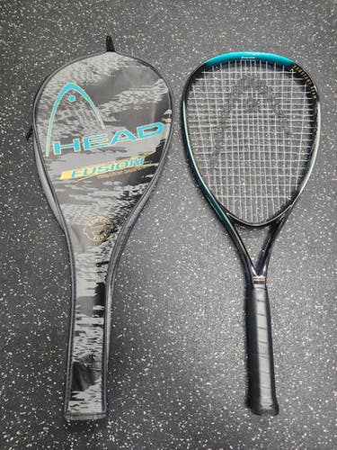 Used Head FUSION Adult Tennis Racquet Teal Unknown 11849-S000036296