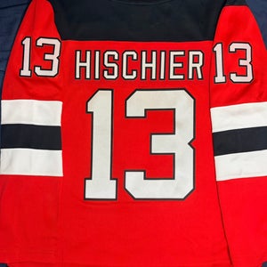 Nico Hischier New Jersey Devils Fanatics Breakaway Home Jersey Size: M