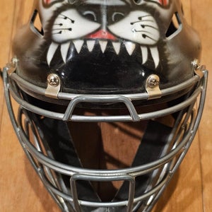 Rawlings Sr L Catcher’s Helmet & Mask – Integrated PWM Style – PRO DRI – Custom Painted (Used)