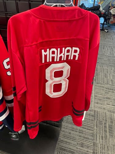 NEW CANADA JERSEY MAKAR L Red Senior 11769-C000030611