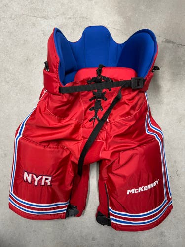 Senior Medium Mckenney Pro Spec New York Rangers Hockey Pants NHL (New)