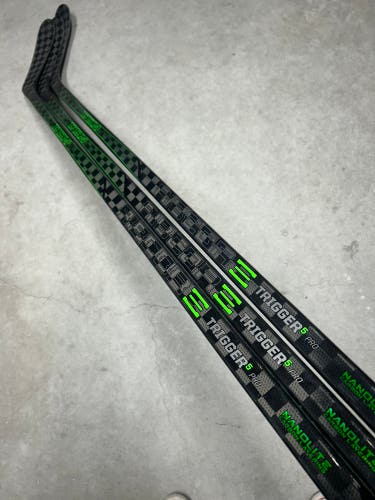 3 Pack 75 Flex P28 Senior CCM RibCor Trigger 5 Pro Right Hand Hockey Stick Pro Stock NHL (New)