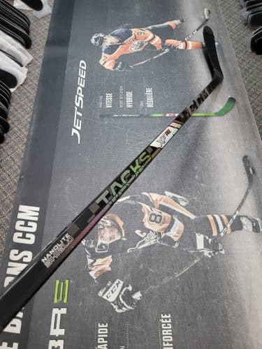 Repaired | P90M | 80 Flex Senior CCM Tacks XF Pro Left Hand Hockey Stick Pro Stock #27