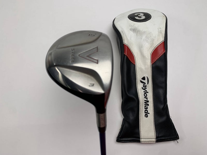 TaylorMade V Steel 3 Fairway Wood 15* Tour AD YS-7+ Regular RH HC