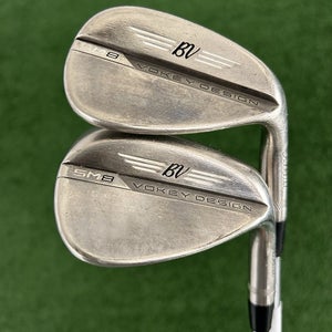 Titleist Vokey SM8 Brushed Steel 2 Wedge Set (50 & 54 Degrees)
