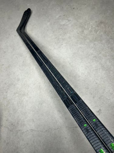 2 Pack 100 Flex P92 Senior CCM RibCor Trigger 6 Pro Right Hand Hockey Stick Pro Stock NHL (New)