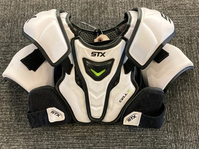 Used Youth Small STX Cell IV Shoulder Pads