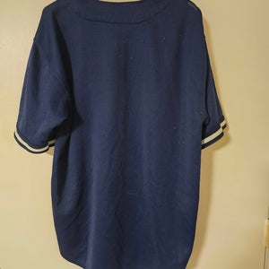 Vintage Russell Athletic New York Yankees NYY Stitched Button Up MLB Jersey