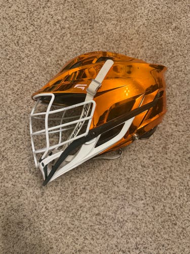 Orange Chrome Cascade S Helmet