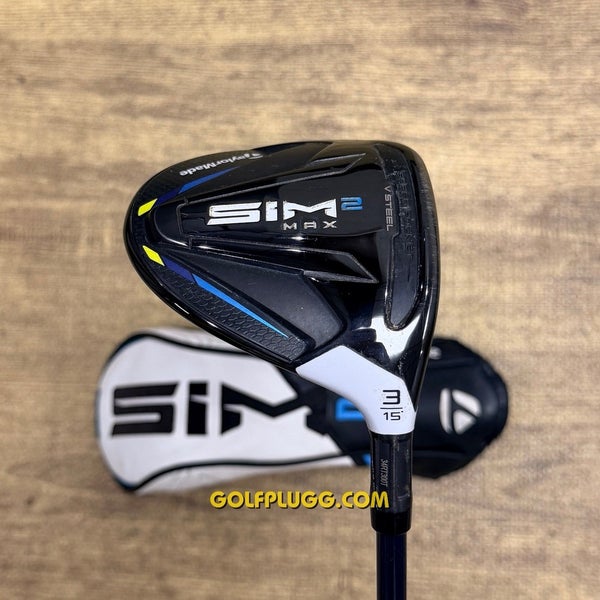 3 Wood- Taylormade Sim2 Max w/ Headcover / Ventus, Regular (2679)