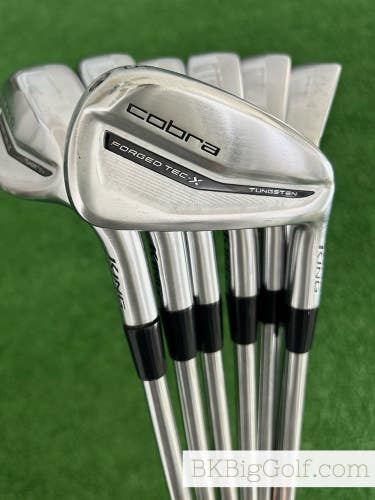 Cobra King Forged Tec X 23 Iron Set 5-G / KBS Tour Lite Regular