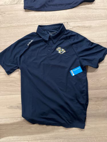 Blue Large Men's Bauer Shirt (New)