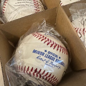 Rawlings Official Minor League Baseballs 12 Pack (1 Dozen) (New)