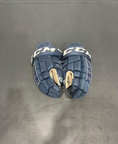 CCM Custom 4 Roll Gloves 14" Pro Stock (Used) #23 Tj Melancon