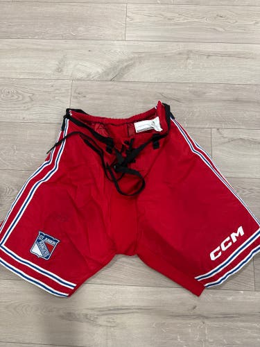 Red Large CCM Pro Pant Shell Pro Stock (Used)