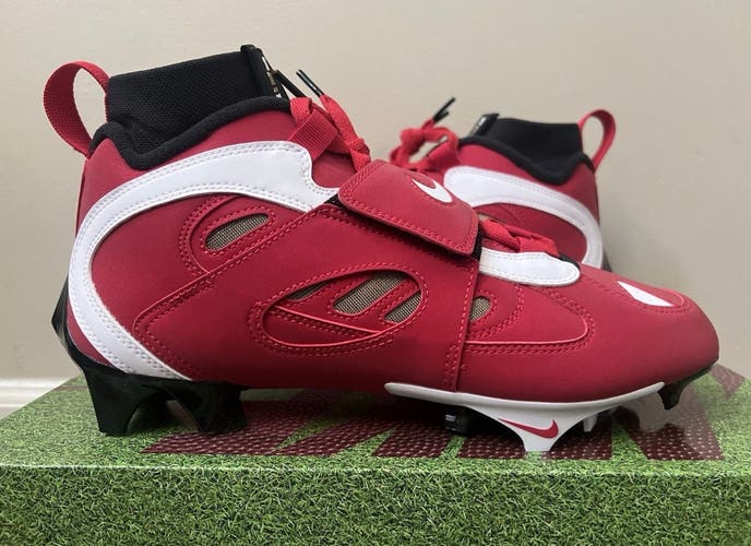 Men's Size M 16.0 (W 17.0) Nike Cleats Low Top (New)