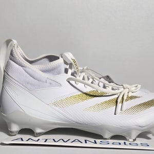 Men's Size M 16.0 (W 17.0) Adidas High Top Molded Cleats (New)