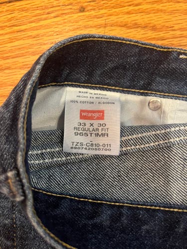 Wrangler Jeans 33x30