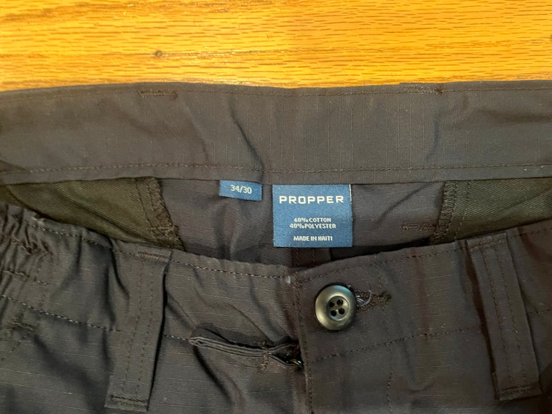 Propper Tactical/Cargo Black 34x30 Men's Pants (New)