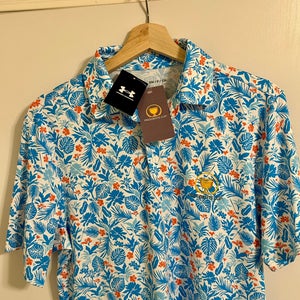 Brand New Under Armour Playoff Polo President’s Cup Short-Sleeve Golf Shirt (S)