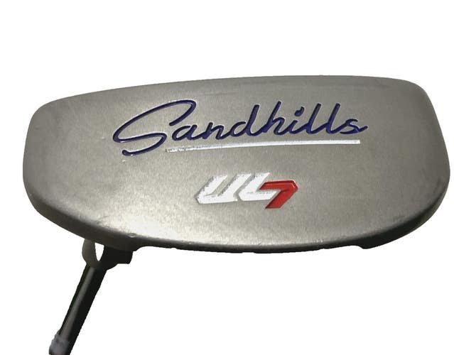 US Kids Golf Ultralight 7 Sandhills Putter LH Junior Steel 24.5" 48" Tall Youth