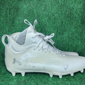 Men's Size M 11.5 (W 12.5) Under Armour High Top Molded Cleats (New)