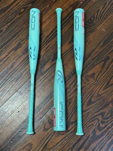 2026 Rawlings Icon USSSA Certified Bat (-8) 22 oz 30" (New)