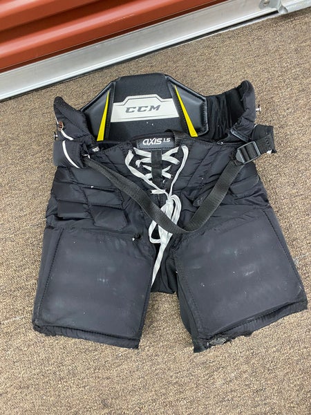 Junior Medium CCM Axis 1.9 Hockey Goalie Pants (Used)