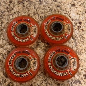 Very Rare Rink Rat World Cup Hockey Wheels (80mm) - Great Condition