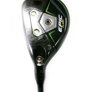 LH Callaway Epic Flash 18* 3 Hybrid Graphite Tensei White AV Series 65 Regular