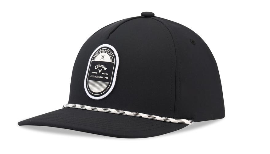 NEW 2026 Callaway Birdie Brigade Black Adjustable Snapback Golf Hat/Cap