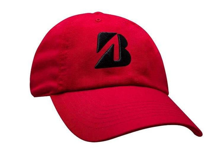 Bridgestone District Series Golf Hat (Red) Adjustable Cap NEW