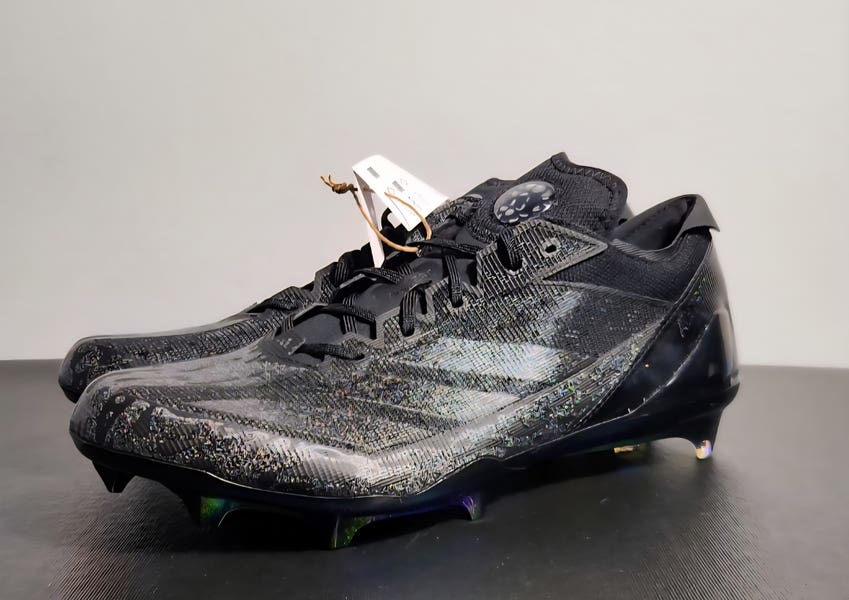 NEW Adidas Adizero Electric Speed Juice Mens Size 12 Black Football Cleat IE4414 Adidas Electric Speed Juice Black Football Cleats IE4414  main image 3