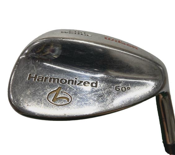 Wilson Harmonized Lob Wedge 60* Right-Handed Stiff Steel 35" Playable Stock Grip