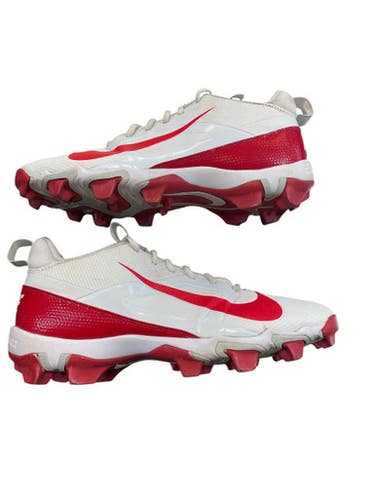 Used Under Armour Adult FB Cleats Black And White Senior 8.5 11873-S000230726