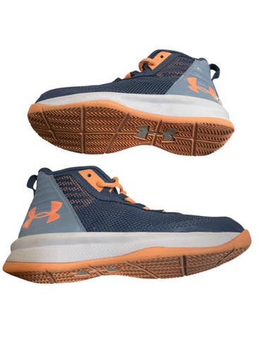 Used Under Armour Basketball Shoes Y Navy Blue Junior 01 11873-S000229928