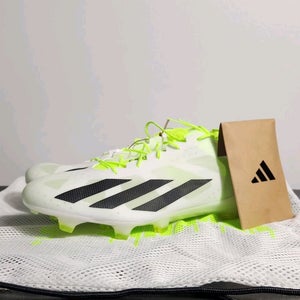 Adidas X CRAZYFAST+ FG Cloud White GY7377 Soccer Cleats Mens Size 12.5