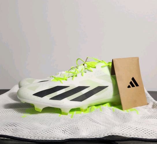 Adidas X CRAZYFAST+ FG Cloud White GY7377 Soccer Cleats Mens Size 12.5