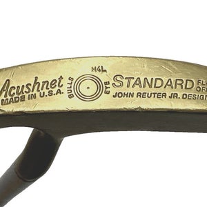 Acushnet Bullseye Standard Flange Offset M4L Putter RH Flare Tip Satin Shaft 34"