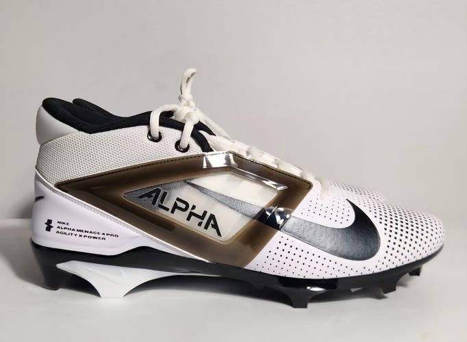 NIKE Alpha Menace Pro 4 Football Cleats US Mens 15 FZ7702-105