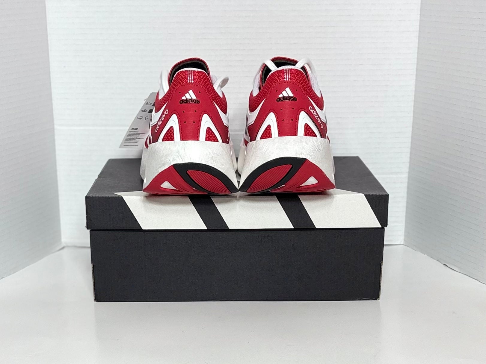 adidas Adizero Aruku Running Shoes Mens 10 White Pure‎ Ruby JI0308 NEW Men main image 2