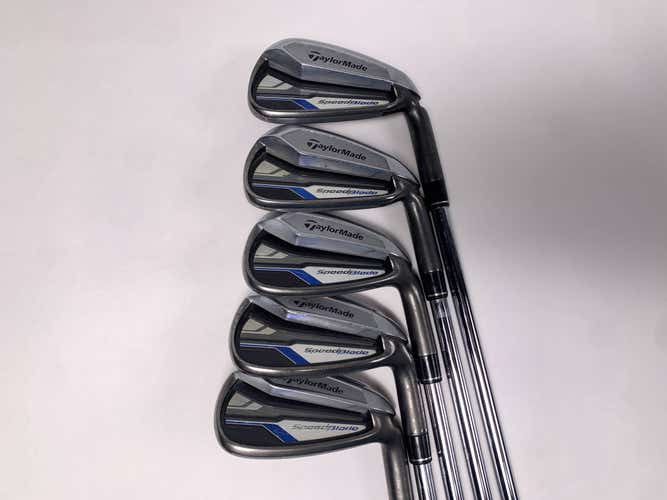TaylorMade Speedblade Iron Set 6-PW 85g Regular Graphite Mens RH